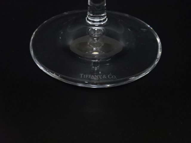  TIFFANY&amp;Co.　ティファニー　フローレット　ワイングラス　ペア　洋食器